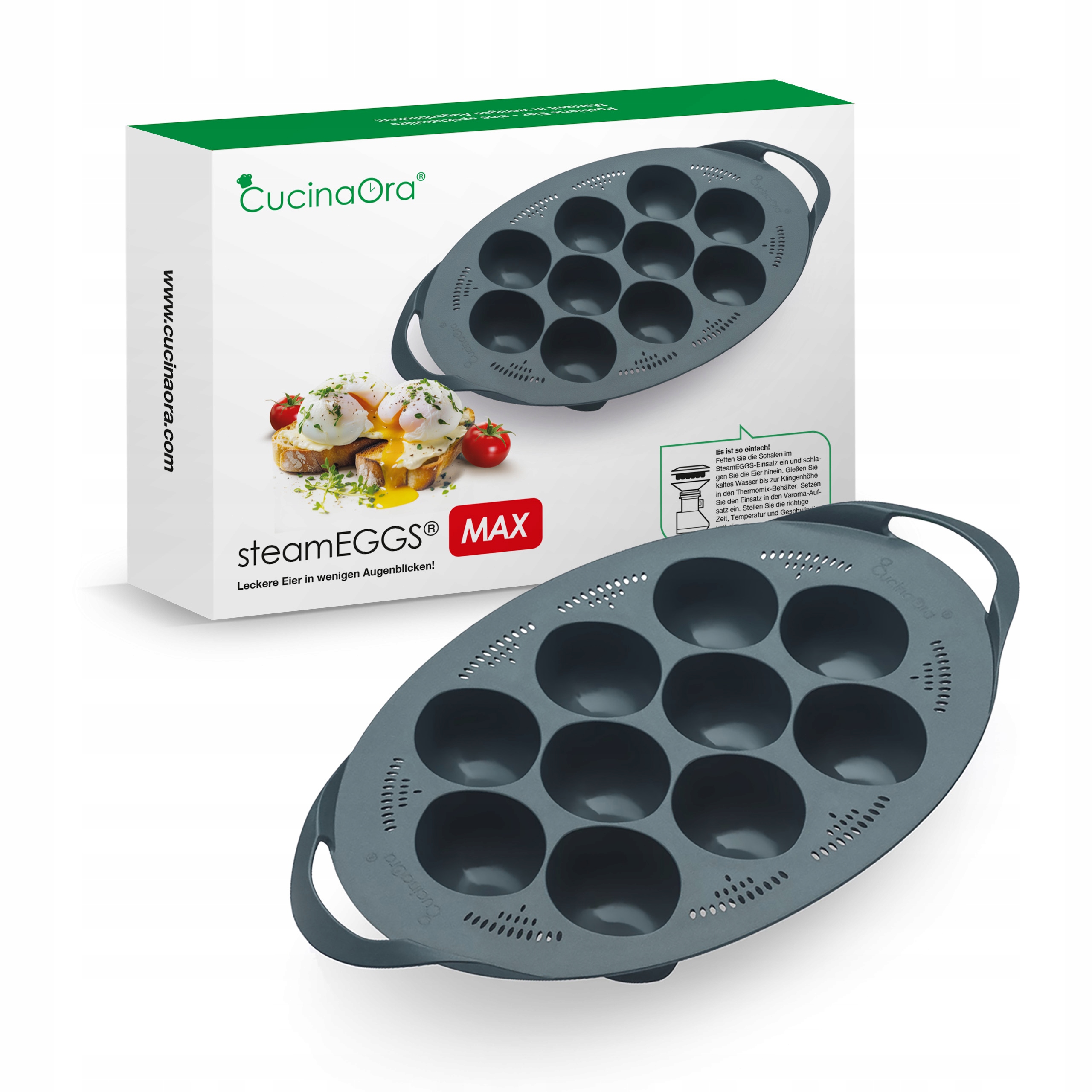 steamEGGS MAX vložka do vajíčka pre Thermomix TM6 TM5 TM31 TM Friend